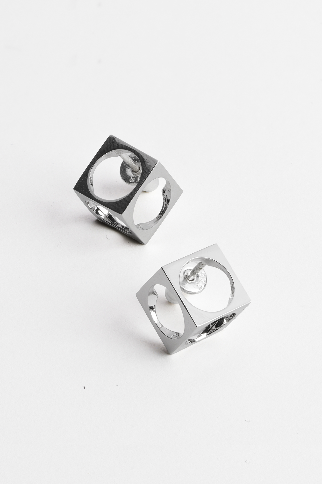 Cube Earrings